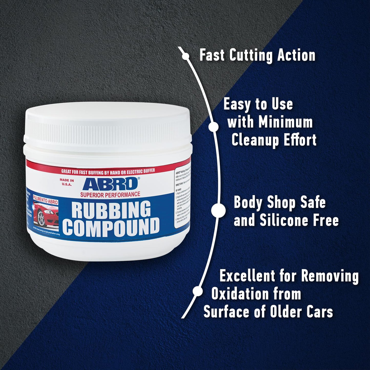 ABRO Rubbing Compound – Oxidation Remover