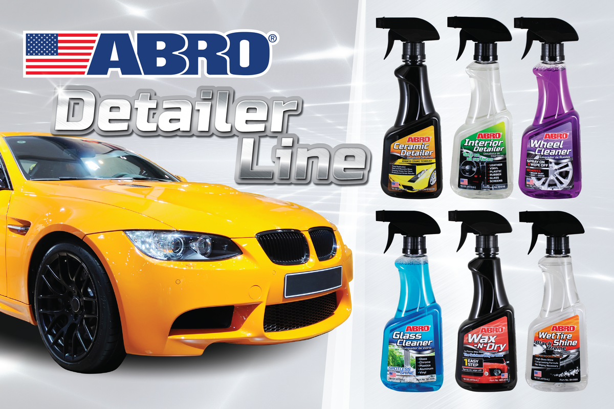 ABRO New Detailer Line