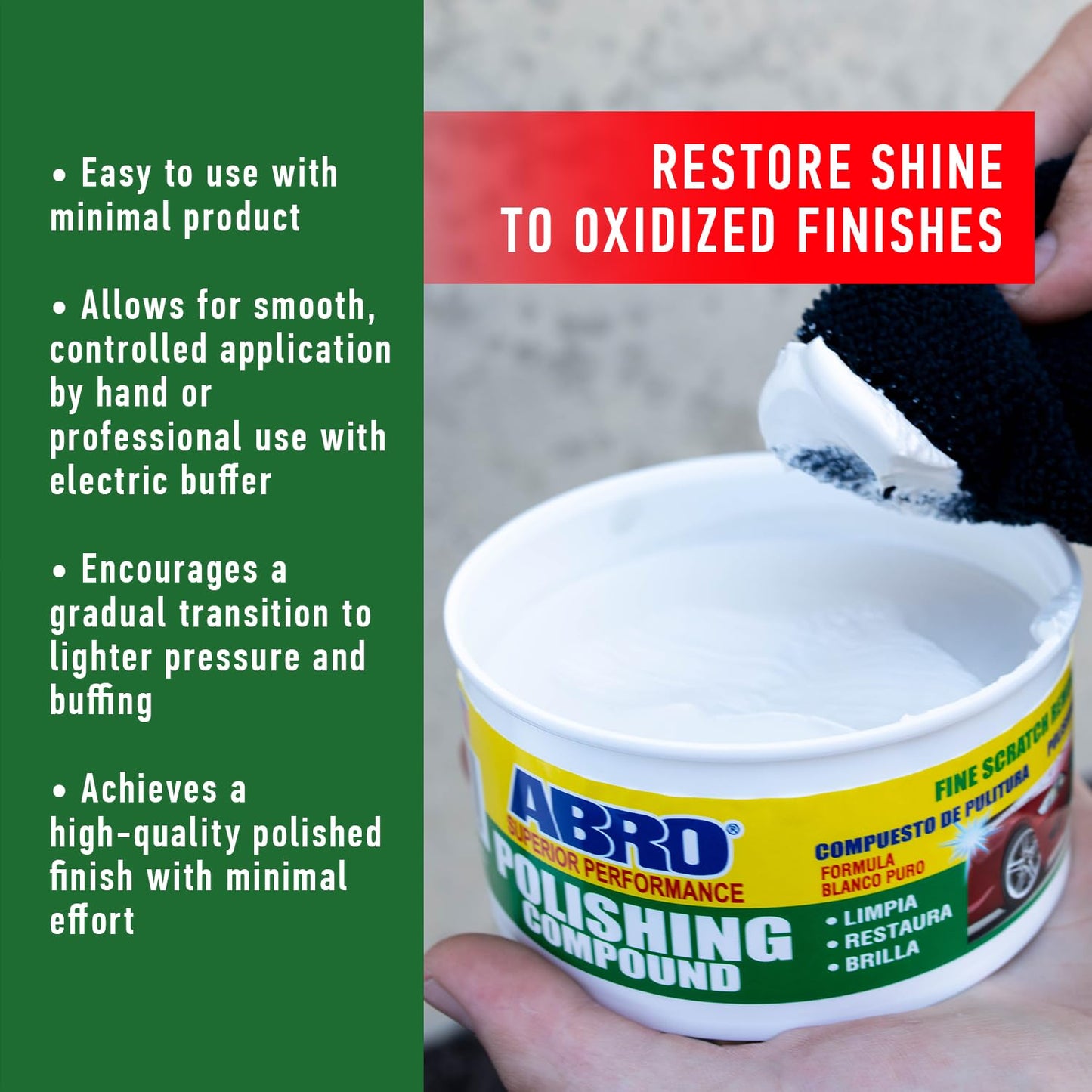 ABRO Polishing Compound – Oxidation Remover