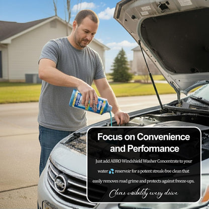 ABRO Windshield Washer Concentrate – All Season