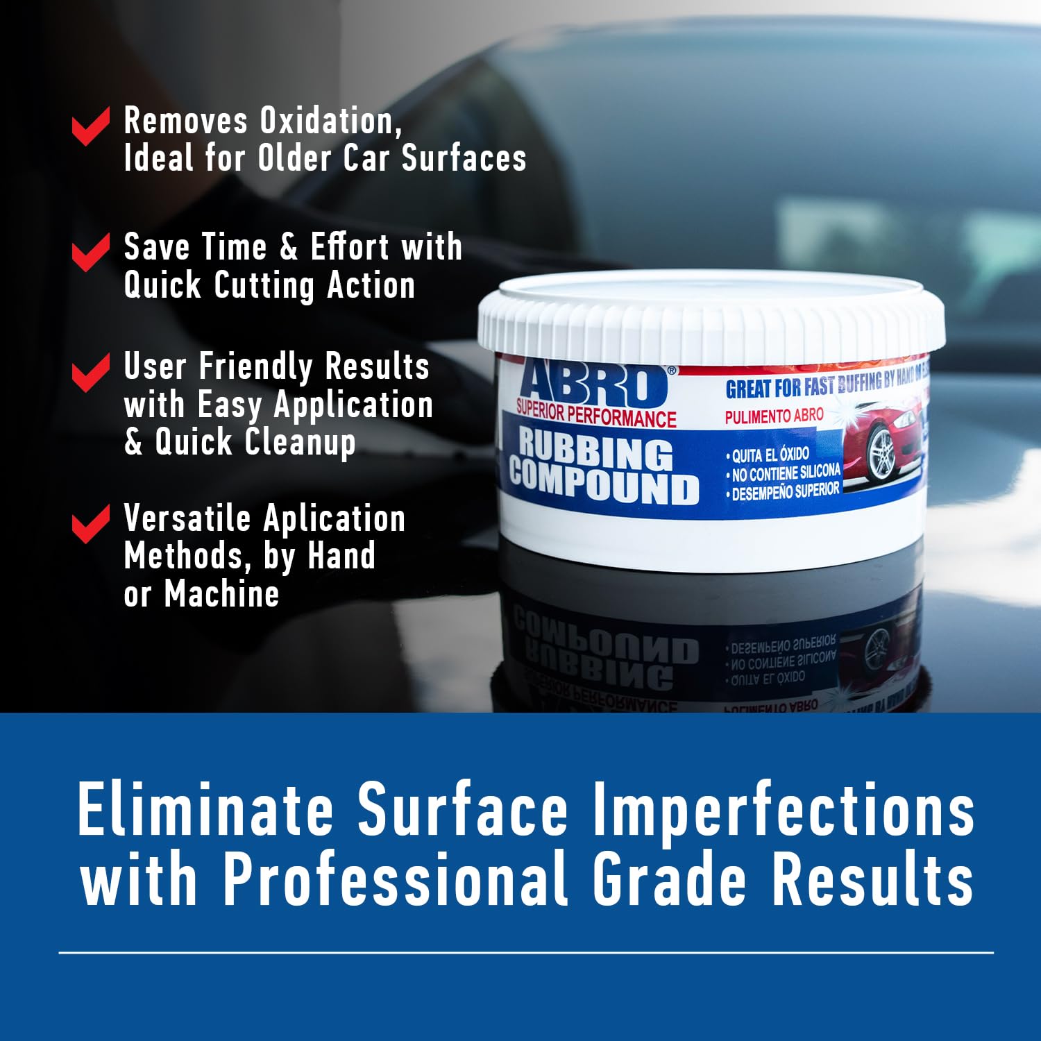 ABRO Rubbing Compound – Oxidation Remover