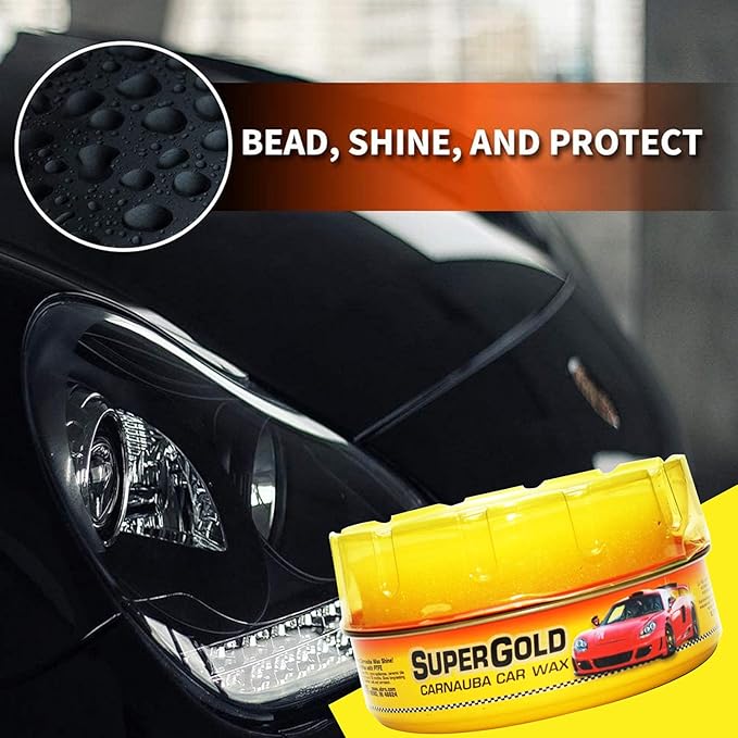 ABRO Super Gold Carnauba Car Wax