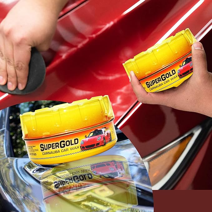 ABRO Super Gold Carnauba Car Wax