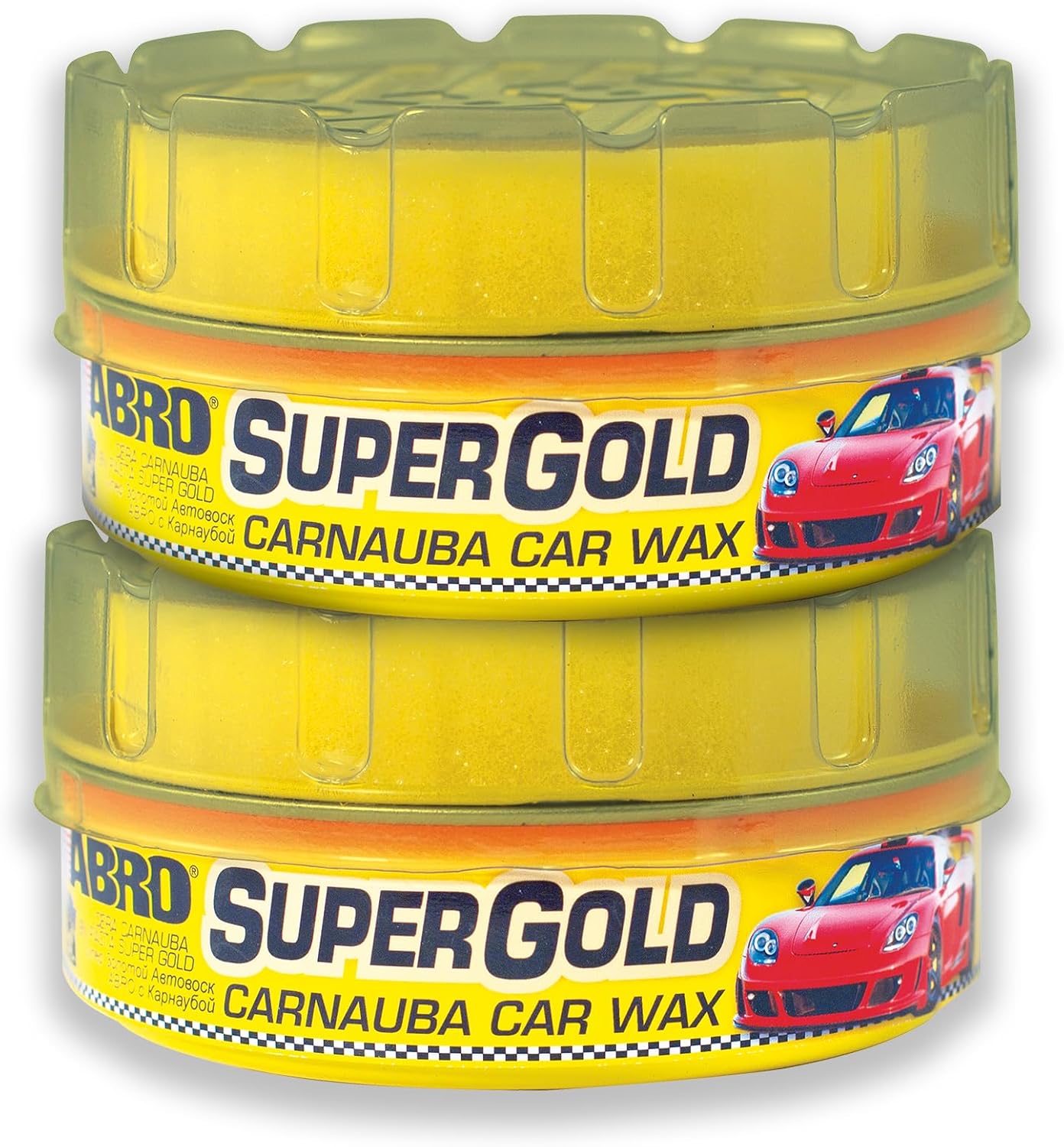 ABRO Super Gold Carnauba Car Wax