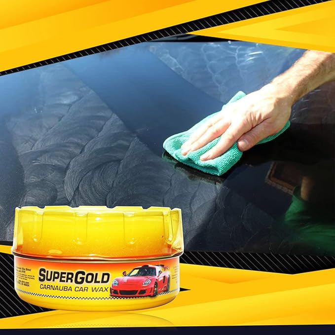 ABRO Super Gold Carnauba Car Wax
