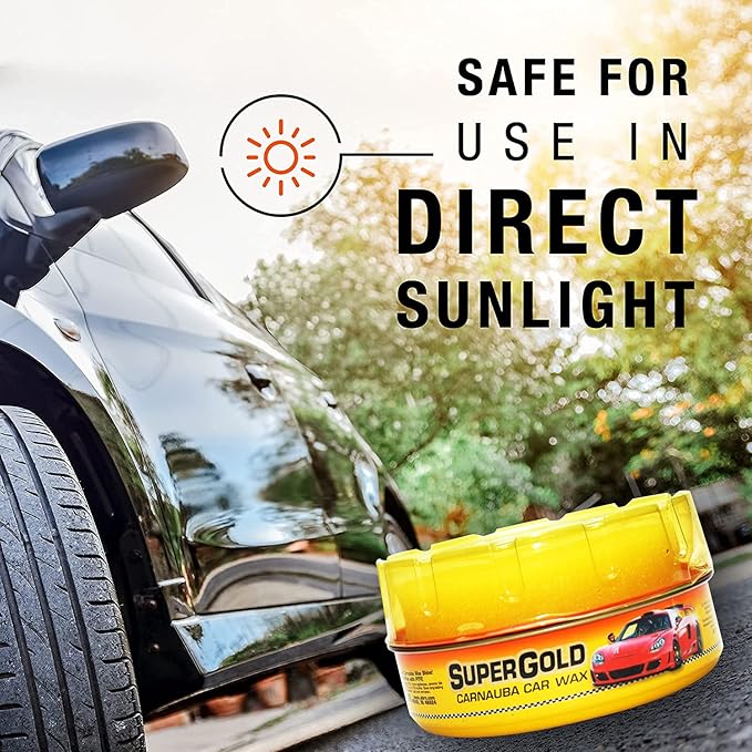 ABRO Super Gold Carnauba Car Wax
