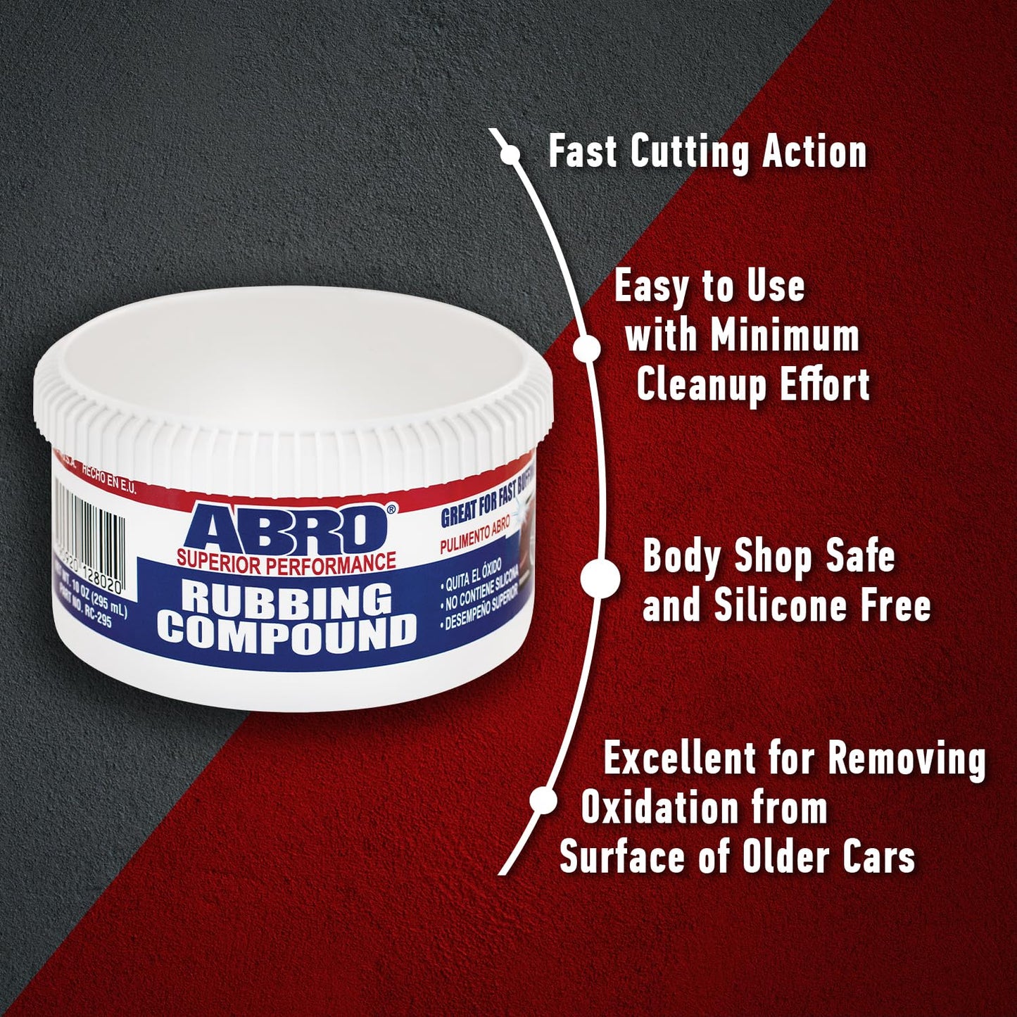 ABRO Rubbing Compound – Oxidation Remover