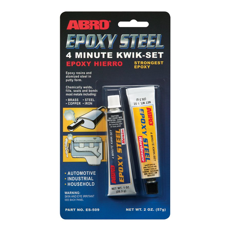 Epoxy Steel 4 Minute Kwik-Set Automotive Grade