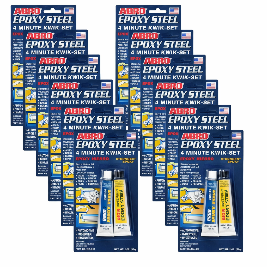 Epoxy Steel 4 Minute Kwik-Set Automotive Grade