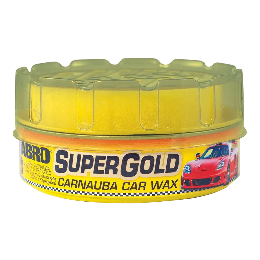 ABRO Super Gold Carnauba Car Wax