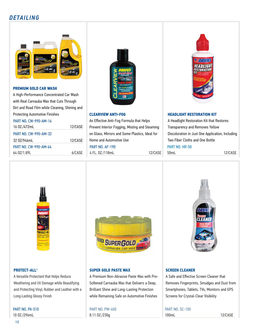 USA Product Catalog – page 12