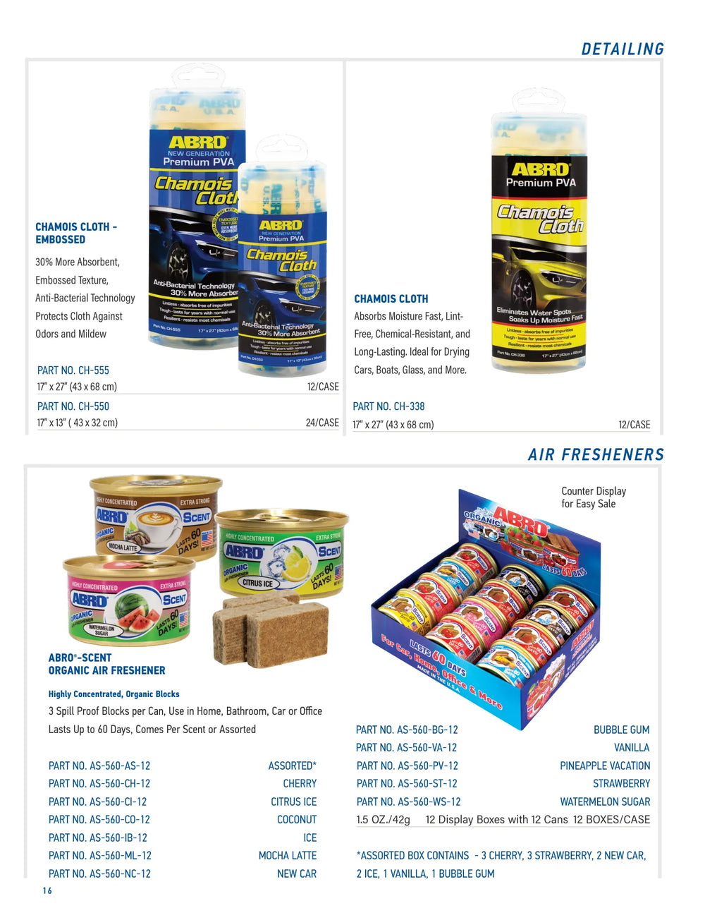 USA Product Catalog – page 16