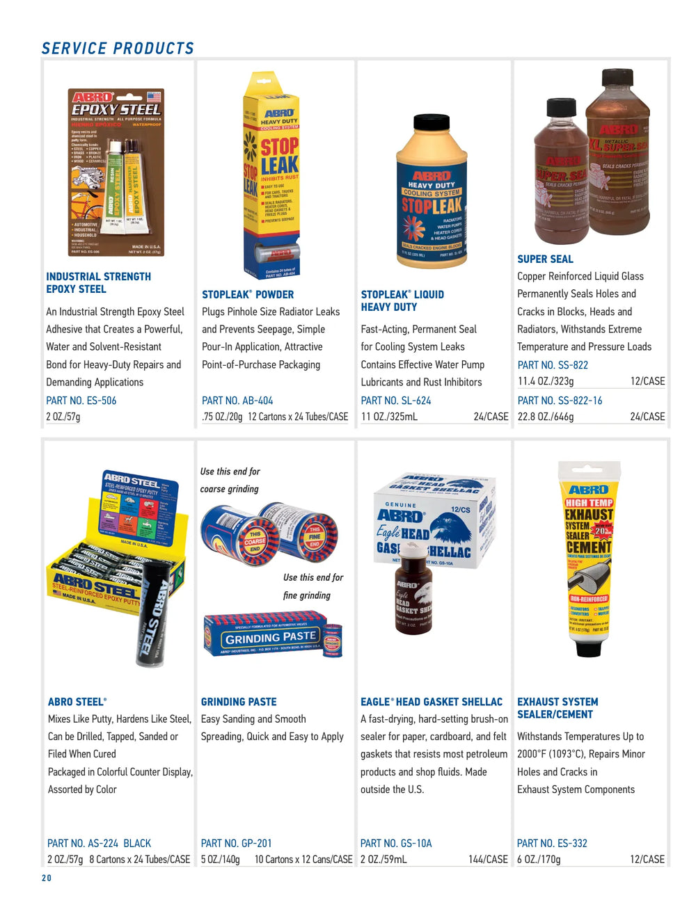 USA Product Catalog – page 20